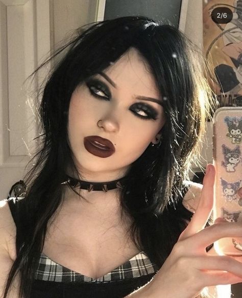 devilishbratz Maquillage Goth, Dark Makeup Looks, Maquillage On Fleek, Drag Make-up, Punk Makeup, Alt Makeup, Smink Inspiration, Swag Makeup, Alternative Makeup