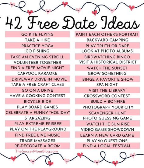 Free Date Ideas, Things To Do With Your Boyfriend, Creative Date Night Ideas, Date Night Jar, Cheap Date Ideas, Day Date Ideas, Romantic Date Night Ideas, Creative Dates, Couple Activities