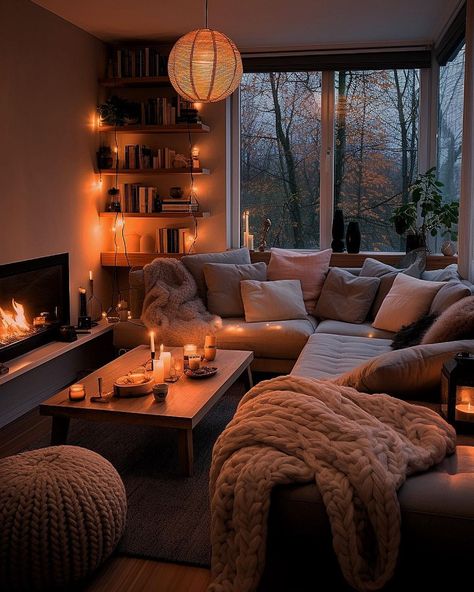 @interioryesplz • Instagram photos and videos Japanese Apartment Living Room Ideas, Cozy Romantic Living Room, Earthy Apartment, Dreamy Decor, تصميم داخلي فاخر, Dream Apartment Decor, Apartment Living Room Design, Future Apartment Decor, Relaxing Atmosphere