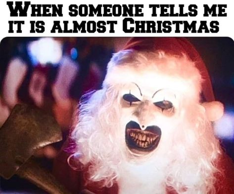 Terrifier 3, Christmas Horror Movies, Pink Floyd Art, Art The Clown, Creepy Core, Christmas Horror, Horror Movies Funny, Horror Movie Icons, Batman Begins