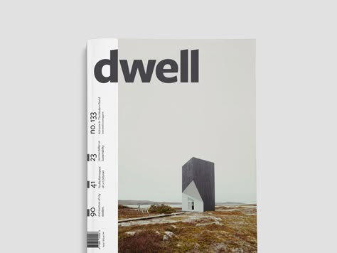 A redesign of the modern architecture magazine dwell. The concept focuses on the "well-being" of sustainability that the publication originally began with. Not commissioned work. Magazine Cover Layout, Magazine Cover Page, Magazine Cover Ideas, Graphic Design Magazine, Magazine Design Cover, Magazine Front Cover, Magazine Layout Inspiration, Module Design, Dwell Magazine