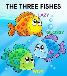 Story telling is one of the ways to develop good habits in kids. Here is the three fishes story with a moral that lets you know the importance of story telling. Story Books For Toddlers, Picture Story For Kids, Small Stories For Kids, English Story Books, English Moral Stories, Funny Stories For Kids, Very Short Stories, Short Moral Stories, English Stories For Kids