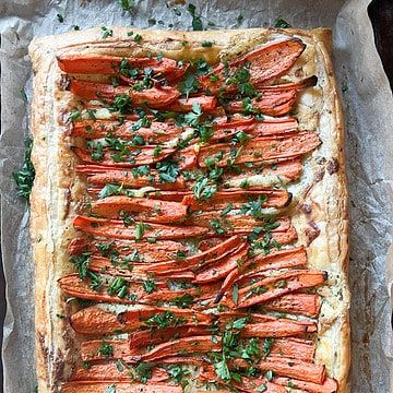 Roast Carrot Tart in Puff Pastry Carrot Tart, Batch Prep, Soothing Art, Making Gnocchi, Homemade Gnocchi, Tart Baking, Gnocchi Recipes, Nyt Cooking, Pesto Recipe