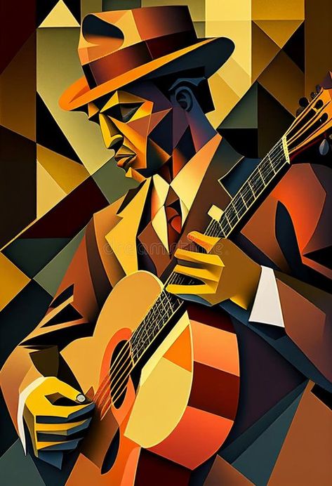 playing guitar Person Playing Guitar, Playing A Guitar, Cubist Paintings, 4k Wallpaper Iphone, Art Magazine, 3d Warehouse, Magazine Art, Wallpaper Pc, Free Downloads