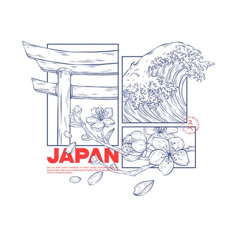 Check out this awesome 'Japanese+icon' design on @TeePublic! T Shirt Design Drawing Art, Japanese Graphic Tee Design, Japanese Illustration Design, Japan Tshirt Design, Japanese Shirt Design, Japanese Graphic Design Illustrations, Japanese Design Graphic, Japan Art Design, Japanese Tshirt Design