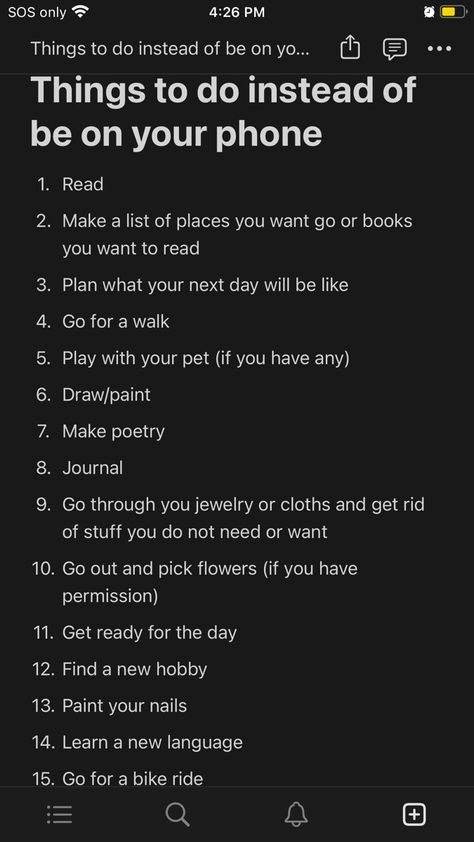 Things To Do By Yourself Aesthetic, Things To Do Instead Of Being On Your Phone Tiktok, Things To Do At Home Instead Of Scrolling, Things That Scare Me List, Things To Search When Bored, Productive Things To Do Aesthetic, Things I Need To Do, 80 Things To Do When Bored, Things To Do Throughout The Day