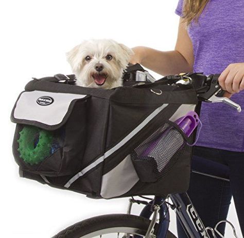 Jack and Dixie Traveler 2-in-1 Pet Bike Basket and Over the Shoulder Carrier -- To view further, visit Pet Bike Basket, House Crochet, Dog Bike, Bicycle Baskets, Pets Clothes, Crochet Cat Bed, Pet Travel Bag, Biking With Dog, Pet Essentials