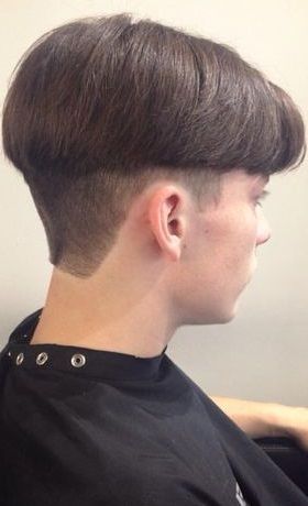 Mushroom Haircut Boys, Bowlcut Haircut, Leo Hair, Man Hairstyle, Teen Boy Haircut, Wedge Haircut, Bowl Haircuts, Short Hair Tomboy