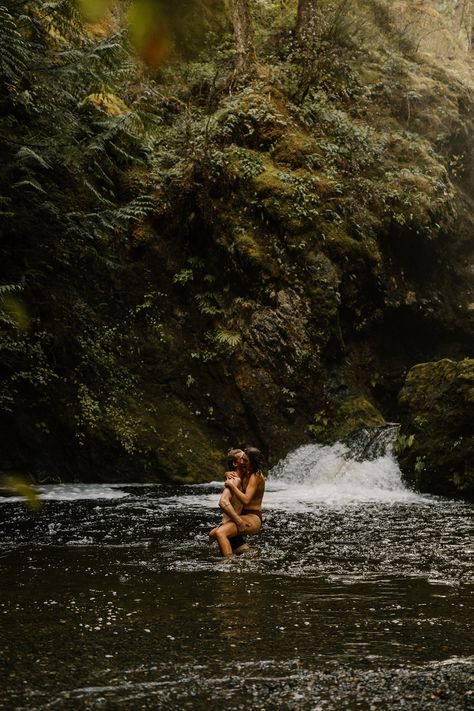 Earthy Couple, Couple Waterfall, Manifesting Soulmate, Couple In Nature, Lyla Sage, Island Couple, Hippie Couple, Candid Couple, Elsie Silver