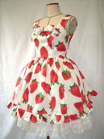 Strawberry dress Strawberry Clothes, Strawberry Clothing, Make Youtube Videos, Strawberry Outfit, Kristina Webb, Strawberry Dress, Subscribe To My Youtube Channel, Kawaii Fashion Outfits, Toy Collector