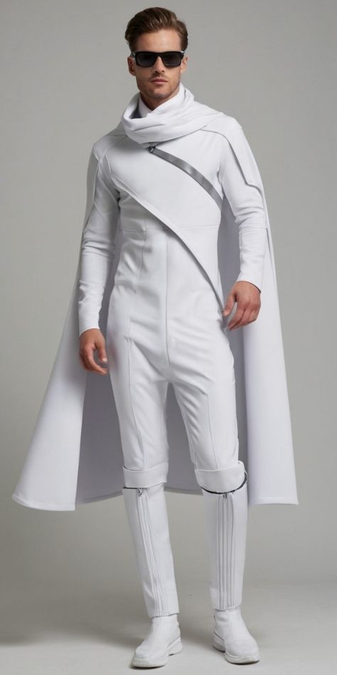 Futuristic Costume Men, Futuristic Outfit Men, Futuristic Mens Fashion, Futuristic Clothing Men, Futuristic Fashion Male, Futuristic Costume, Futurism Fashion, Fashion Casual Outfits, Cyberpunk Clothes