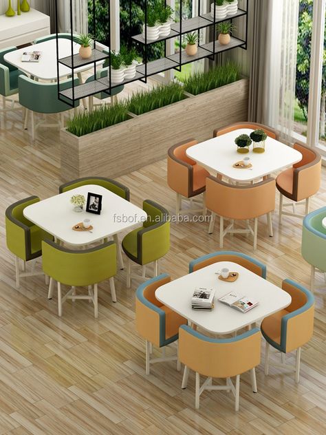 Table Chair Design For Cafe, Cafeteria Table Design, Rooftop Table And Chairs, Fast Food Table Design, Cafeteria Tables And Chairs, Hotel Dining Table, Table And Chair For Cafe, Restaurant Table And Chair Design, Restaurant Tables Design