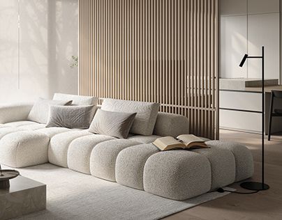 Scandinavian Couch, Scandinavian Sofa, Scandinavian Sofa Design, Scandinavian Sofas, Cute Living Room, Japandi Living, Couch Design, Living Room Sofa Design, Interior Design Architecture