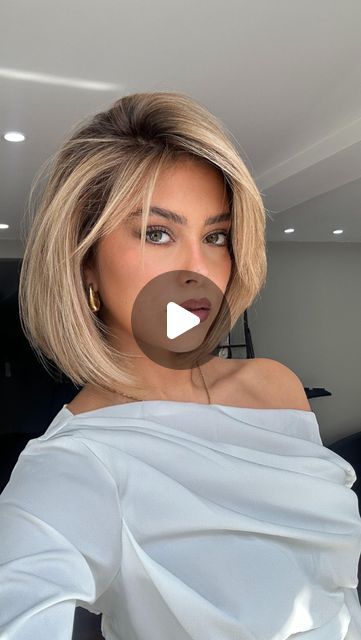 Balayage, Ladies Haircut Styles 2024, Med Bob Haircuts, Long Bob Hair Styles, Bob Ombre Hair, Short Hair For Round Face Plus Size, Bob Inversat, Angled Bob With Bangs, Bob Lung