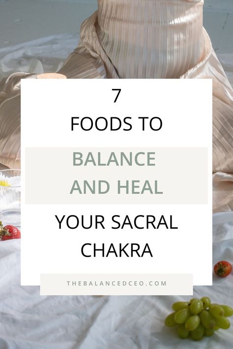 Discover how to balance your energy, and enhance creativity, pleasure, and emotional well-being by unlocking the power of your sacral chakra with these 7 healing foods. via @thebalancedceo Balance Your Chakras, Balance Sacral Chakra, Unlock Sacral Chakra, Foods For Sacral Chakra, How To Heal Sacral Chakra, Sacral Chakra Foods, Healing Sacral Chakra, Chakra Foods, Negative Effects Of Alcohol