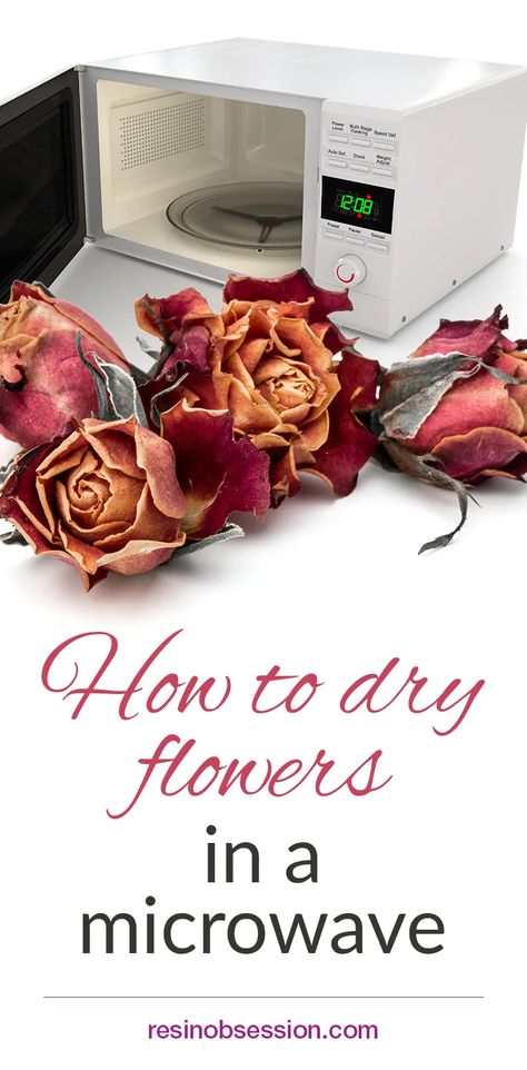 Microwave Flower Press, How To Dry Flowers, Flower Drying, Resin Inspiration, Drying Flowers, Dried Flowers Diy, Memorial Ideas, Fleurs Diy, Resin Jewelry Making