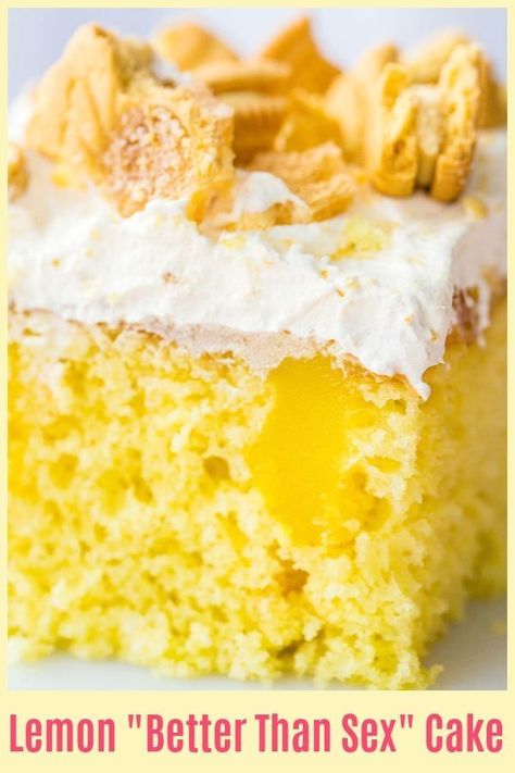 Lemon Better Than Anything Cake, Recipe For Lemon Cake To Die For, Lemon Brunch Cake, Comstock Lemon Pie Filling Recipes, Best Ever Lemon Cake, Lemon Cake To Die For Recipe, Cake Release Recipe, A Lemon Cake To Die For, Lemon Box Cake Hacks