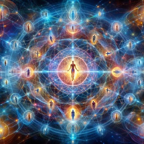 Embracing the Cosmic Mirror: Universal Consciousness and Reflection – Awakening to Oneness Cosmic Web, Quotes Peace, Awakening Consciousness, Universal Consciousness, Arte Alien, Consciousness Art, Divine Connections, Cosmic Art, Healing Modalities