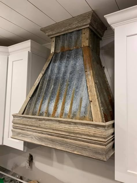 Stove Hoods Farmhouse, Farmhouse Vent Hood Ideas, Kitchen Hood Ideas Farmhouse, Kitchen Stove Hoods Ideas, Kitchen Vent Hood Ideas, Vent Hood Ideas, Kitchen Hood Ideas, Trailer Renovation, Kitchen Hood Design