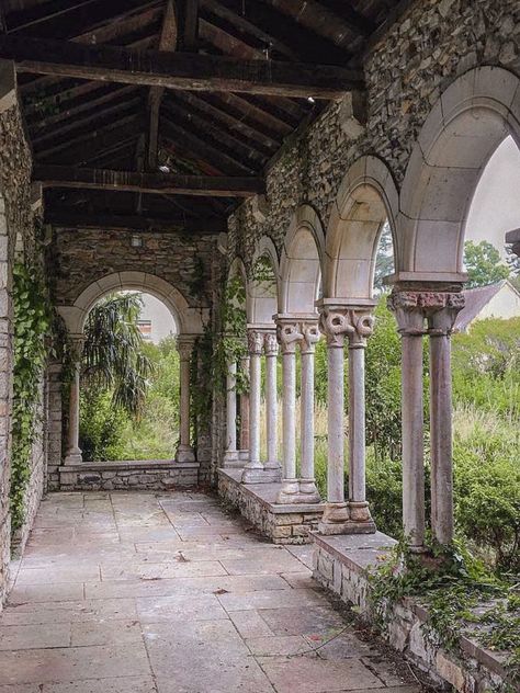 Home / Twitter Abandoned Palace, Pjo Aesthetic, Academia Aesthetics, Fantasy Places, Strasbourg, Abandoned Places, Wyoming, Garden Arch, Architecture Details