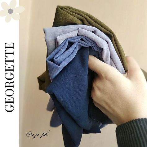 Georgette Hijab, Business Idea, Beautiful Colours, Breathable Fabric, Make Your Day, Light Up, Beautiful Colors, Chiffon, Make Your