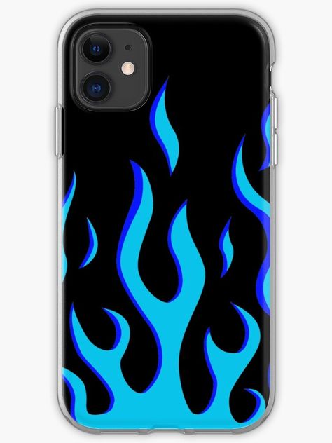 "blue flame" iPhone Case by chelfors | Redbubble Aesthetic Back Covers For Phone, Posca Phone Case Art, Posca Phone Case, Phonecase Ideas, Diy Phone Case Design, Phone Case Diy Paint, Creative Iphone Case, Retro Phone Case, Blue Phone Case