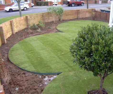 Garden, Flower Bed or Grass Tire Border Edge Garden, Metal Landscape Edging, Garden Edge, Lawn Borders, Flower Bed Borders, Edging Ideas, Landscape Edging, Lawn Edging, Fence Landscaping