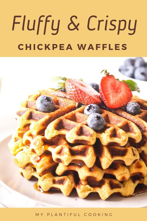 Arbonne Breakfast, Chickpea Flour Waffles, Chickpea Waffles, International Breakfast, Vegetarian High Protein, Crispy Chickpea, Workout Circuit, Veggie Ideas, Baby Meals