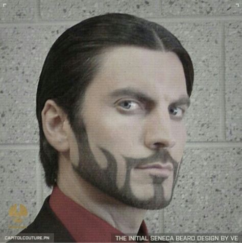 hunger games Crazy Beard, Capitol Couture, Beard Designs, Beard Art, Special Fx Makeup, Hunger Games Catching Fire, Male Makeup, Awesome Beards, Grow Beard