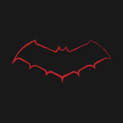 Dc Redhood Tattoo, Jason Todd Symbol, Red Hood Logo Wallpaper, Red Hood Tattoo Ideas, Red Hood Tattoo, Red Hood Symbol, Red Hood Aesthetic, Red Hood Logo, Jason Todd Aesthetic