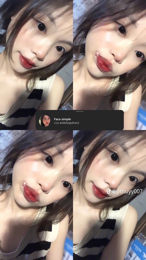 Korean Id Photo, Snapchat Effects, Acubi Coquette, Instagram Effects, Aesthetic Ig Filter Selfie, Aesthetic Apps Games, Axolotl Cute, Snapchat Filters Selfie, Membentuk Alis