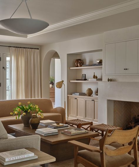 How Our Interiors Team Redid a Montecito Spanish Style | Jenni Kayne Jenni Kayne Home, Jenni Kayne, Room Renovation, California Design, Family Room Design, Living Room Inspo, Formal Living Rooms, Residential Interior, Living Room Inspiration