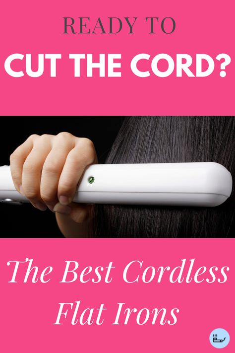 You don't have to be tied to an outlet to straighten your hair. Our picks for the best cordless flat irons around. Cordless Hair Straightener, Flat Irons Best, Floating Plates, Travel Hairstyles, Straighten Iron, Hair Straighteners, Flat Iron, Beauty Hacks