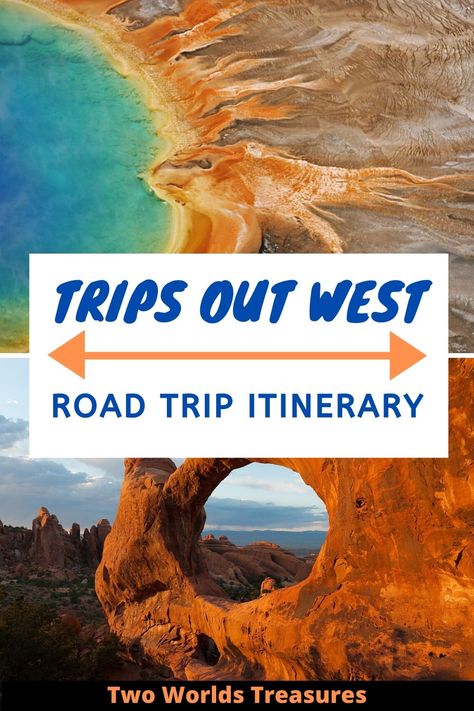 Planning a road trip out west? Here's your guide to the best places in the region. #westernusa #roadtripusa #utah #wyoming #colorado Out West Road Trip, Trips Out West, West Road Trip, Utah Road Trip, Road Trip Routes, Road Trip Packing, Out West, How To Earn Money, Road Trip Hacks