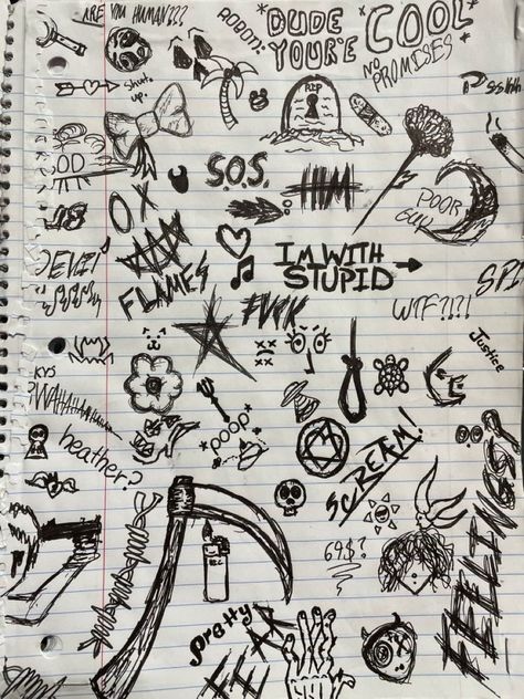 Vent Book, Hipster Drawings, Notebook Sketches, Notebook Doodles, Notebook Drawing, Hand Doodles, Graffiti Doodles, Doodle Pages, Indie Drawings