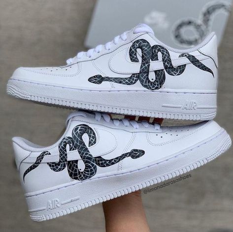 #shopping #flatshoes #flats #flipflops #wedges #fashionblogger #feet #womenshoes Air Force One Shoes, Custom Sneakers Diy, Custom Painted Shoes, Custom Shoes Diy, Nike Shoes Air Force, White Nike Shoes, Trendy Shoes Sneakers, Nike Shoes Girls, Custom Nike Shoes