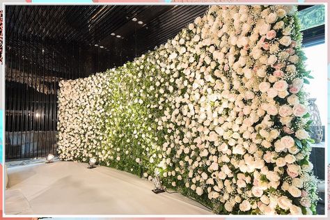 Looking for the perfect indoor wedding backdrop design to make your special day truly memorable? Check out these stunning ideas that will add an elegant touch to your wedding decor. From romantic floral arrangements to modern geometric designs, there's something for every couple's style. Create a picture-perfect backdrop for your ceremony or reception with these beautiful indoor wedding designs. Flower Wall Wedding Ceremony Backdrop, Indoor Wedding Backdrop, Floral Wall Wedding, Rose Wedding Decorations, Engagement Decoration, Reception Stage Decor, Flower Backdrop Wedding, Engagement Decor, Wedding Stage Backdrop