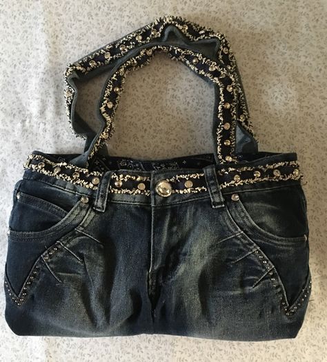 Upcycle jeans bag