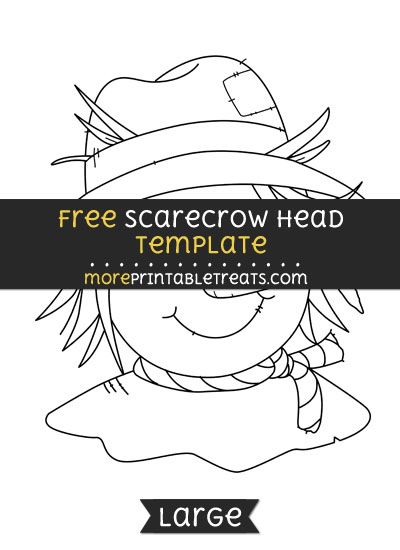 Free Scarecrow Head Template - Large Scarecrow Printable Template, Free Scarecrow Template, Scarecrow Faces Pattern Printable Free, Printable Scarecrow Template, Free Scarecrow Printables, Scarecrow Hat Template Free Printable, How To Make A Scarecrow Head, Scarecrow Hat Template, Scarecrow Template Free Printable