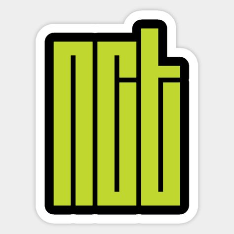 NCT - Nct - Sticker | TeePublic Nct Stickers, Nct Sticker, Nct Logo, Custom Hard Hats, Custom Car Stickers, Stickers Anime, Sm Entertainment, Custom Vinyl Stickers, Cat Air