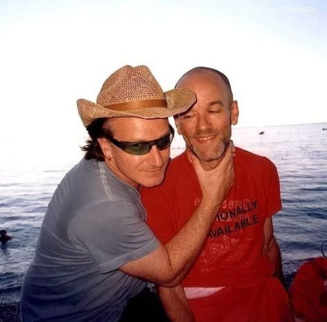 Michael Stipe 80s, Michael Stipe, Dynamic Duos, College Guys, Garage Band, Old Men, Cowboy Hats, Georgia, The Incredibles