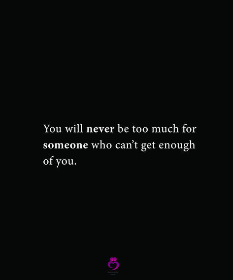 You will never be too much for
someone who can’t get enough
of you.
#relationshipquotes #womenquotes Too Much For Someone, Reasons Why I Love You, Love Is Not Enough, Psychology Quotes, Growth Quotes, I Trusted You, Writing Words, New Relationships, Deep Thought Quotes