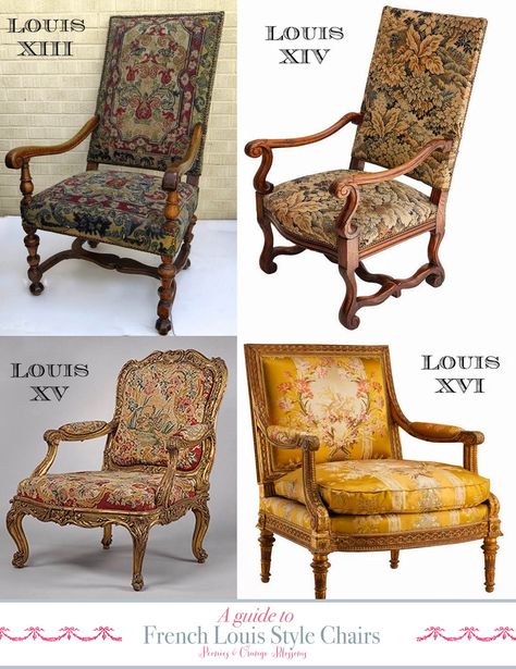 Ultimate Guide: French Chairs, Louis style! Antique Chair Styles, Furniture Styles Guide, Louis Style Chair, Louis Chairs, Orange Blossoms, Classic Living Room, Love French, French Chairs, Antique Chairs