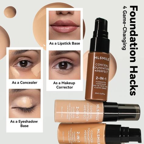 Concealer Matte Foundation BB Cream Oil Control Pre-Makeup Primer Natural Waterproof and Long-lasting Makeup Foundation Makeup https://frescoflaire.com/products/concealer-matte-foundation-bb-cream-oil-control-pre-makeup-primer-natural-waterproof-and-long-lasting-makeup-foundation-makeup #WomensConcealer #Concealer #FlawlessSkin #Makeup #Beauty #Cosmetics #MakeupEssentials #BeautyProducts #FullCoverage #MakeupTips #UnderEyeConcealer #BlemishConcealer #PerfectSkin #MakeupLover Face Foundation, Covering Dark Circles, Liquid Concealer, Under Eye Concealer, Too Faced Foundation, Cream Concealer, Long Lasting Makeup, Matte Foundation, Makeup Primer