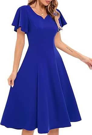 Party Dresses For Wedding, Cocktail Dresses For Wedding, Midi Evening Dress, Wedding Guest Formal, Knee Length Cocktail Dress, Dresses For Wedding Guest, A Line Cocktail Dress, Tea Party Dress, Cocktail Party Dresses