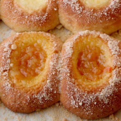 Apricot Kolache Filling Recipe | SAVEUR Apricot Filling Recipe, Apricot Filling, Saveur Recipes, Kolache Recipe, Kolaches Recipe, Apricot Recipes, Czech Recipes, Breakfast Pastries, Sweet Pastries