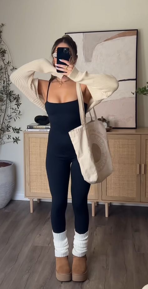 Adrette Outfits, Look Legging, Winter Fashion Outfits Casual, Cold Outfits, Gym Outfits, Legging Outfits, Looks Street Style, Cute Everyday Outfits, Outfit Inspo Fall