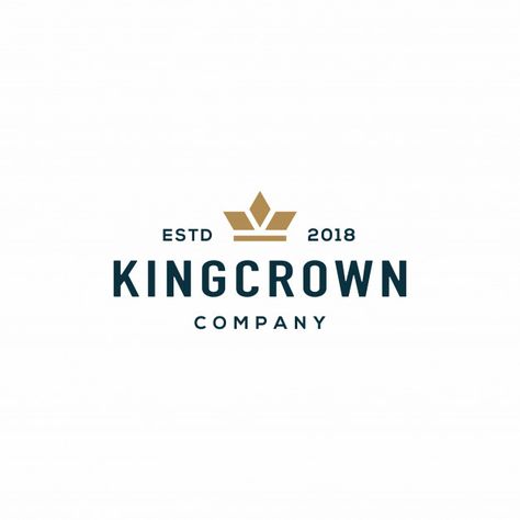 Logo Crown Design, Regal Logo Design, Crown Logos, Geometric Logo Inspiration, King Crown Logo, Regal Logo, Logo With Crown, King Logo Design, Crown Logo Design