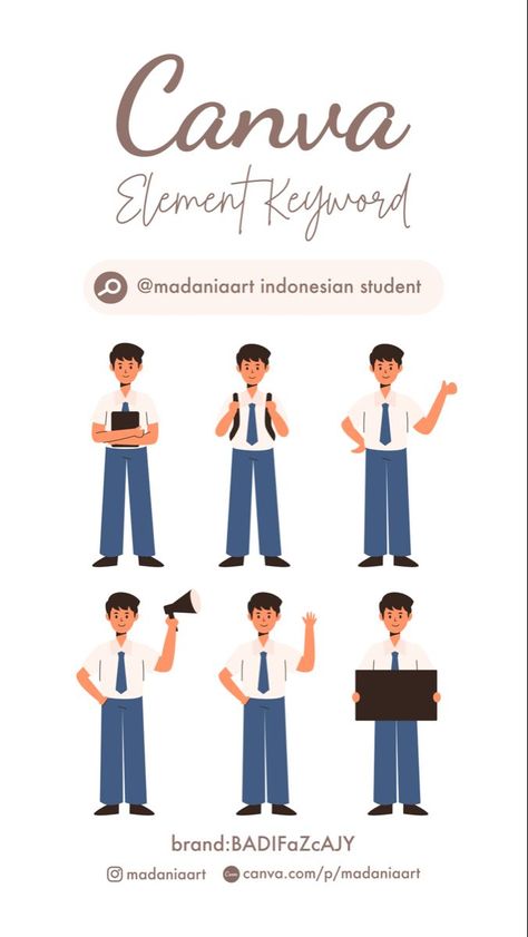 Canva Elements Keyword for Indonesian Student Canva Elements Keyword School, Canva School Elements, Kode Canva, Canva Elements Keyword Aesthetic, Canva Free Elements, Canva Aesthetic, Keyword Elements Canva, Alphabet Photos, Yearbook Design