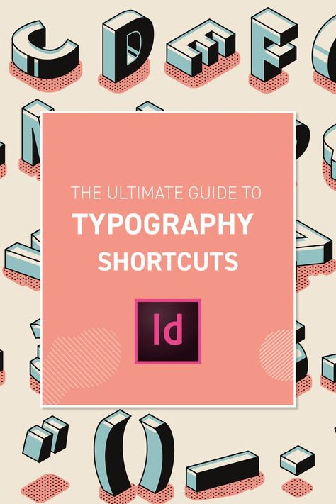 Graphic Designers spend loads of type formatting type! It's essential to be able to work efficiently and knowing the right InDesign shortcuts will save you a tonne of time and make it more fun to work with type. Indesign Shortcuts, Indesign Ideas, Adobe Indesign Tutorials, Brush Lettering Font, Indesign Adobe, Indesign Tutorials, Car Advertising Design, Free Online Learning, Design Strategies